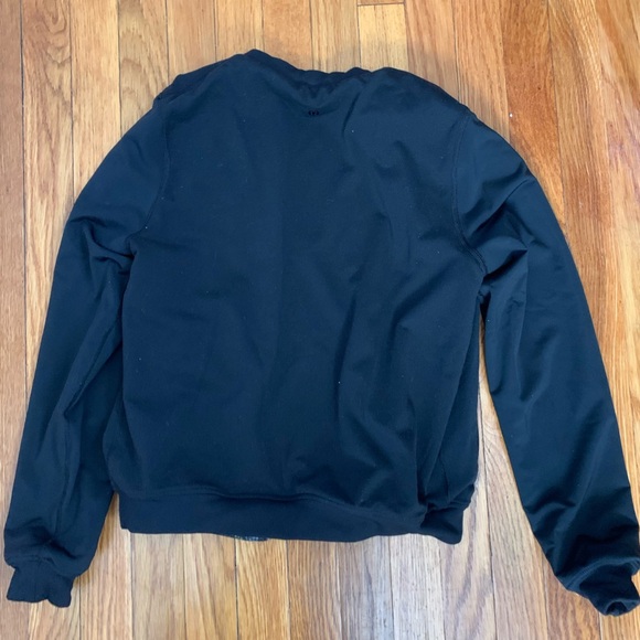 Lululemon reversible full zip garden party bomber jacket EUC size 4 - Picture 4 of 8